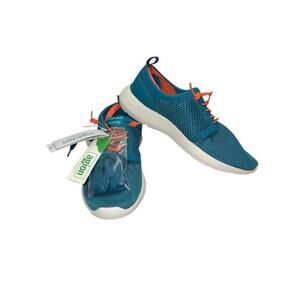 Tropicfeel Shoes Women's 11 (42 EU) Monsoon Travel Sneaker Teal Blue Mesh Laced
